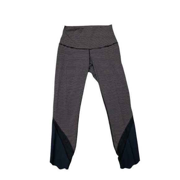 Lululemon Wunder Under Sz 4 Crop High-Rise *Roll Down Scallop Luxtreme 23" - Picture 4 of 13